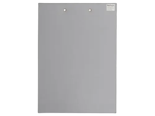 Klembord MAUL A4 staand PVC zilvergrijs