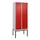 locker voor scheiding van kleding,HxBxD 2120x800x500mm,2vak