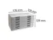OUTLET Ladenblok MODULO A3 10 laden Classic Grijs