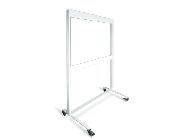 Verrijdbaar onderstel voor RC borden vanaf 120x150cm wit