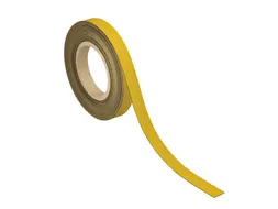 Magneetband MAUL beschrijf- wisbaar 10mx20mmx1mm geel