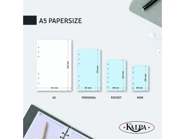 Agendavulling 2026 Kalpa A5 7dagen/2pagina's