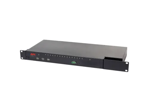 APC KVM1116R KVM switch, Digital/IP, 1 afstandsbediening/1 lokale gebr