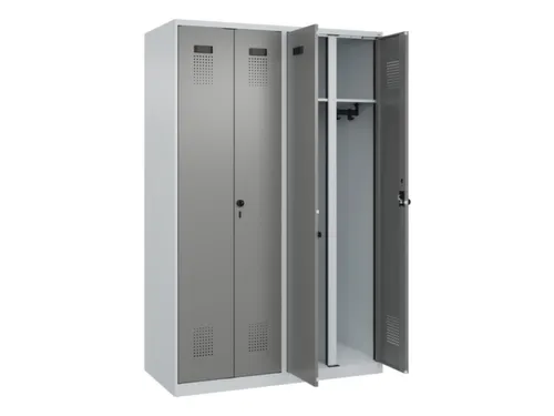 locker voor scheiding van kleding,HxBxD 1850x1200x500mm,4vak