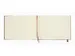 Schetsboek Kangaro A5 landscape cognac PU HC 80 vel 140gr roomwit met