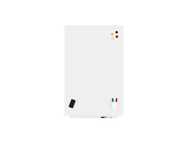 Tableau blanc Rocada Skinpro 75x115cm Blanc Laqué