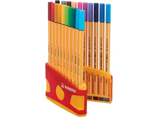 Fineliner Stabilo Point 88 0.4mm 20 Stuks Assorti - 4