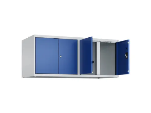 opzetkast,v. locker voor scheiding van kleding,4vak.,vak B 300mm