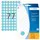 HERMA 2233 Multipurpose etiketten Rond 13mm Blauw 2464 stuks
