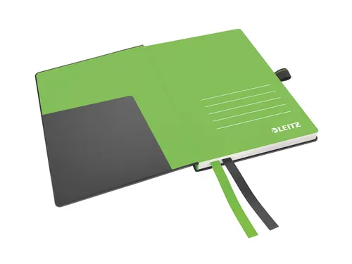 Notitieboek Leitz Complete A6 lijn 160 pagina's 100gr zwart