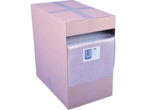 Luchtkussenfolie 2-Laags in Dispenser 285mmx50m Nop 10mm