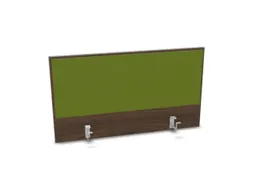opzetpaneel bureau aanbouw achter NV bruin hickory BN7048-groen 1000mm