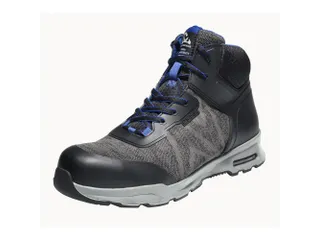 Emma New York hoge S1P veiligheidsschoenen SRC ESD grijs/zwart maat 45 - 1