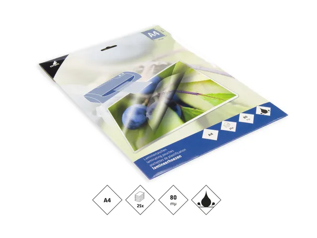 Pochette de plastification Kangaro A4 80 micron 25 flles