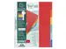 Tabbladen glanskarton 225g 6 tabs - A4 maxi