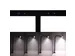 Lampe écran 8189890 MAULgate LED 3.000-6.500K dimmable pince Noir