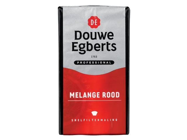 Koffie Douwe Egberts snelfiltermaling Roodmerk 500 Gram