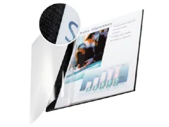 Inbindomslag Leitz A4 3.5Mm Zachte Kaft Zwart