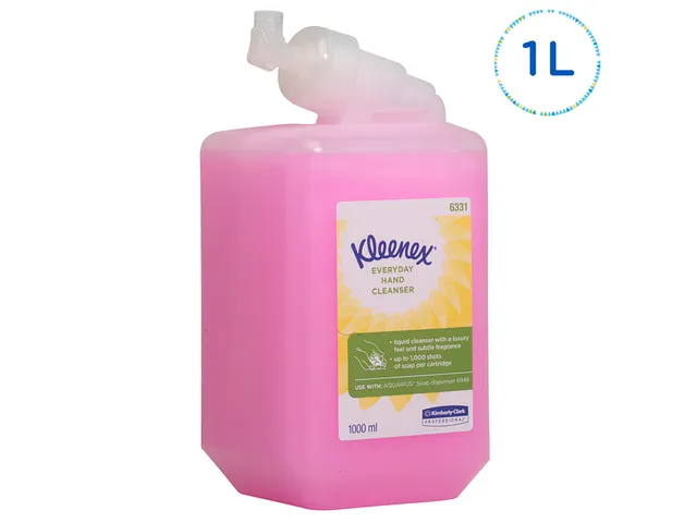 Handzeep Kleenex dagelijk gebruik roze 1000ml 6331