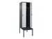 locker voor scheiding van kleding,HxBxD 2120x600x815mm,2vak