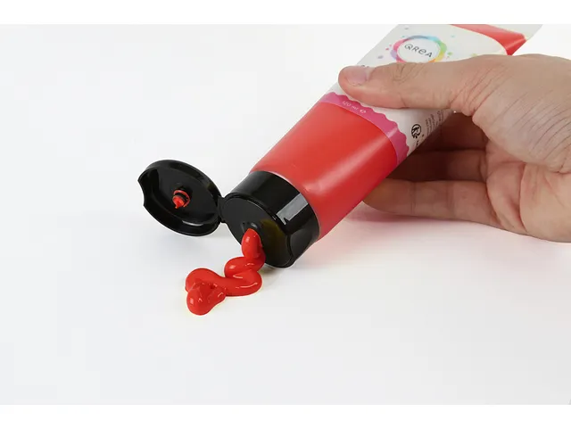 Acrylverf Qrea 120 ml vermiljoen