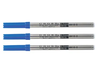 Rollerpenvulling Cross classic century en Click medium blauw - 3
