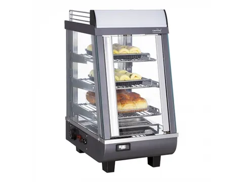 Caterchef Warmhoudvitrine Zwart 76 liter