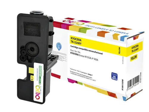 Toner OWA alternatief tbv Kyocera TK-5240Y geel