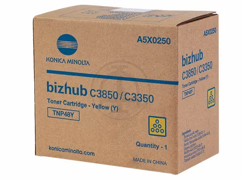 A 5 x 0250 Kon Bizhub C3350 Geel