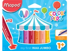 waskrijt Color'Peps Jumbo Early Age 12 stuks