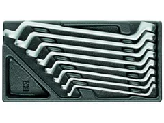 1500 ES-2 Dubbele ringsleutelset in 1/3 ES-module