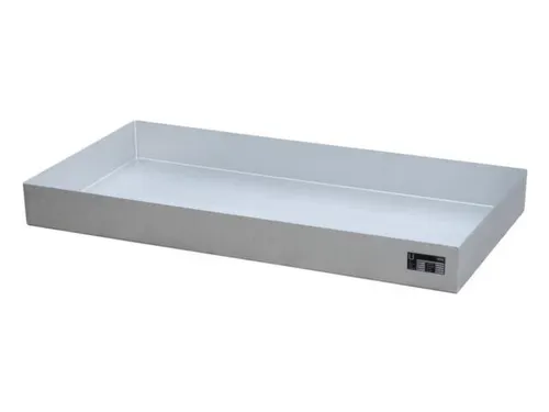RVS opvangbak,v. kleinemballage,opvangvol. 74l,HxBxD 100x1200x800mm