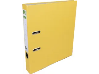 Q-Connect ordner A4 uit Recycolor papier 50mm Geel - 2