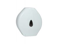 Tolietpapierdispenser Wit voor Maxi Jumbo Rol Toiletpapier