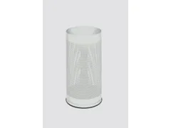 paraplubak,HxØ 610x270mm,staal,RAL7035,geperforeerd