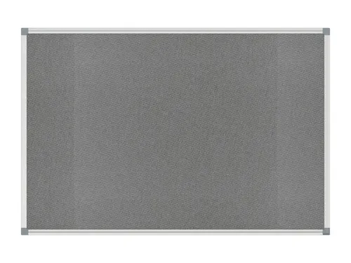Prikbord MAULstandaard 90x120cm Textiel Grijs