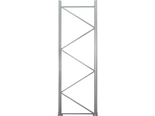 staanderframe,v. palletstelling,HxD 2730x900mm,verzinkt - 1