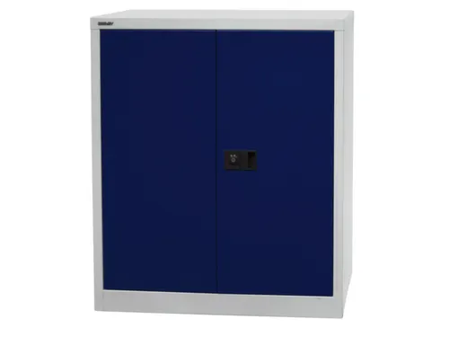 kantoorkast openslaande deuren HxBxD 1000x914x400mm Stalen Blauw Grijs