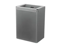 Afvalbak 25 liter RVS Open Anti Vingerprint SMART-READY