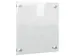 OUTLET Nobo Transparant Wandgemonteerd Acryl Whiteboard 30x30cm