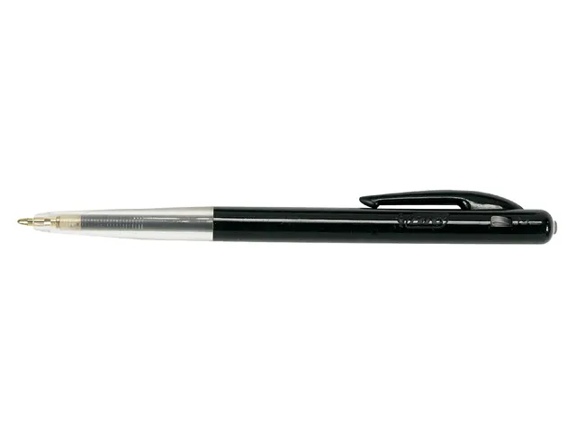Balpen Bic M10 medium zwart met EAN