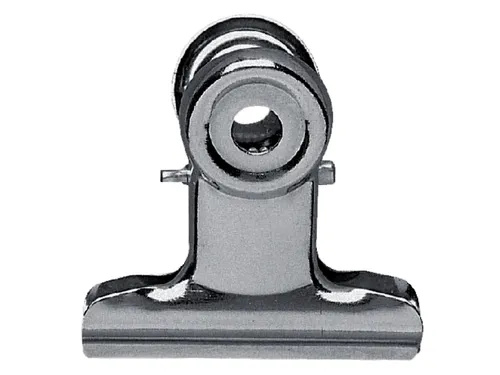 Papierklem MAUL Bulldog 50mm capaciteit 20mm zilver