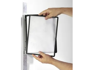 Magnetische wandmodule voorzien van 5 zwarte SHERPA zichtpanelen - 2