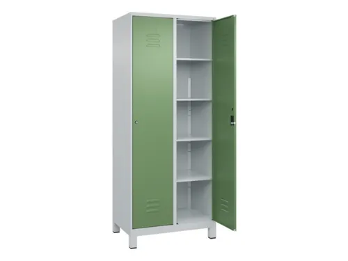 wasgoedverdeelkast,HxBxD 1950x800x500mm,vak B 400mm,cilinderslot