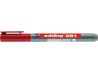 Whiteboardmarker edding 361 rond 1mm rood - 3