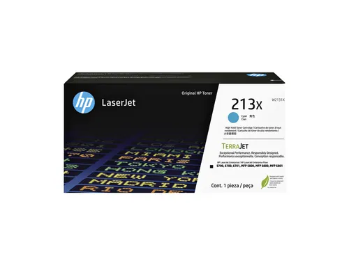HP W2131X Toner Blauw Origineel 213X Hoge Capaciteit