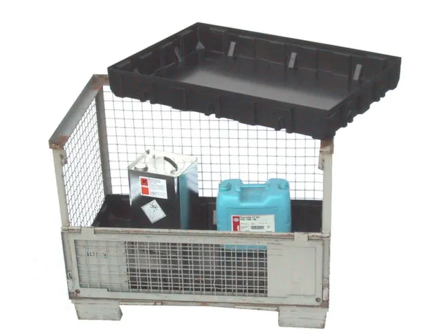 Inzetbak,v. gaasbox,HxBxD 145x1180x780mm,ABS-regeneraat