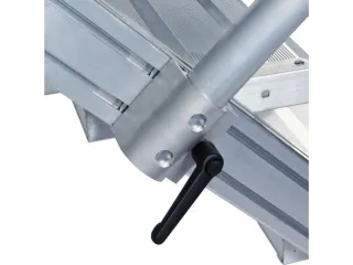 industriële trap,bordes H 2,79m,13treden,trede D 225mm,45° helling - 4