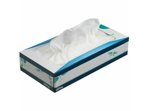 Kleenex 8824 facial tissue 3-laags wit 20x20cm 12x72 tissues