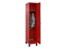 locker,HxBxD 1950x400x500mm,1vak,vak B 400mm,draaigrendel,voeten
